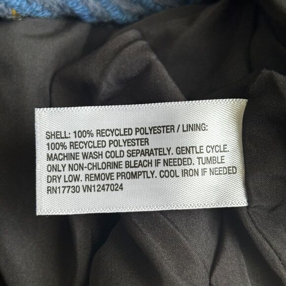 Goodfellow & Co Men's Thick Plaid Woven Shacket In Navy blue Medium - Picture 9 of 12